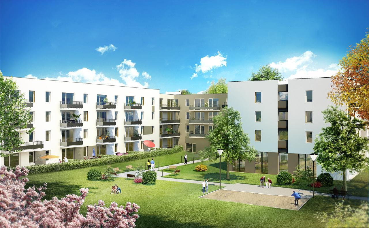Domitys L'Organdi Aparthotel Kingersheim Exterior photo